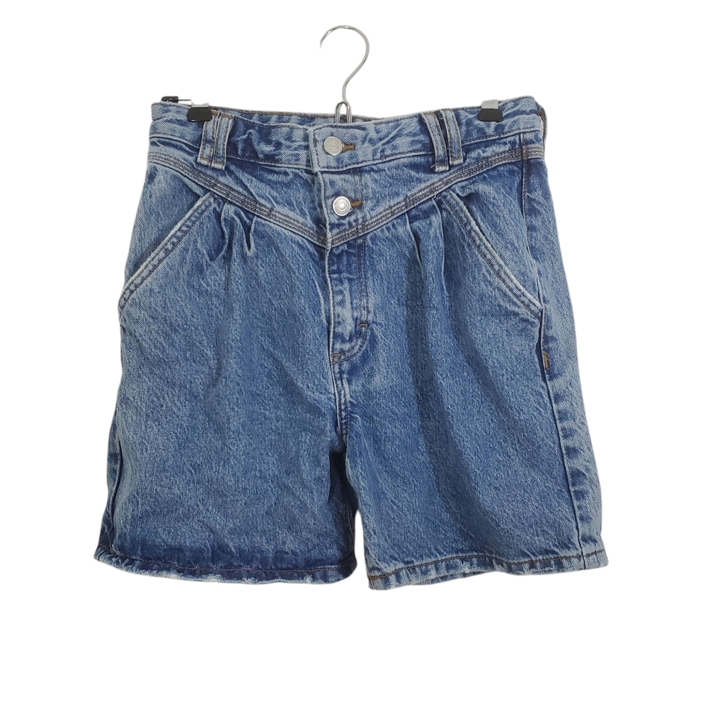 Zara Jean Shorts Retro 80's 90's Western Mom Denim Boho Casual Size 2